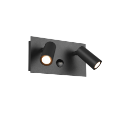 Зовнішний настінний світильник tunga ip54 датчик руху Trio 222969242