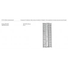 Стандартна стійка 19 дюймів, (12 шт.) 3U-HRACK Deye