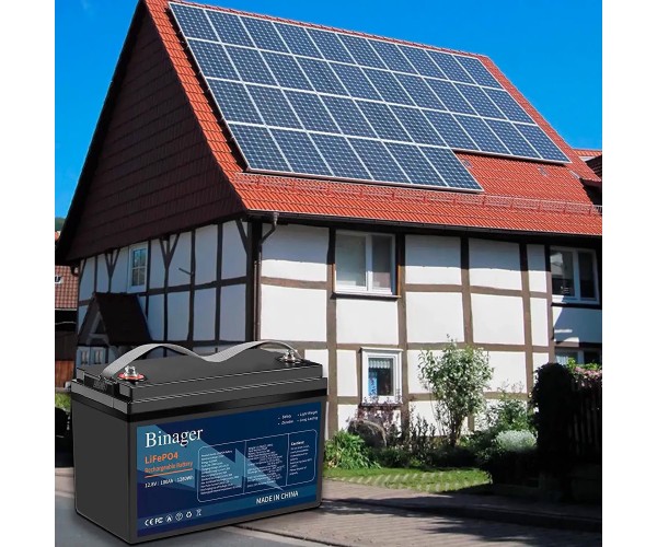 Акумуляторна батарея HS-12,8V100Ah Binager (LiFePO4 12,8V 100Ah 1280Wh)