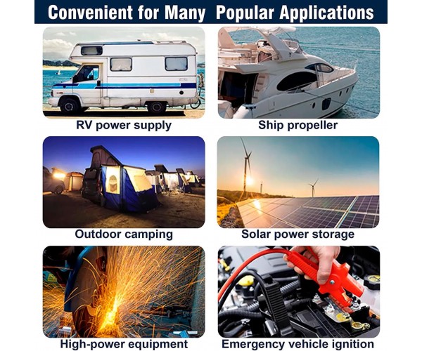 Акумуляторна батарея HS-12,8V100Ah Binager (LiFePO4 12,8V 100Ah 1280Wh)