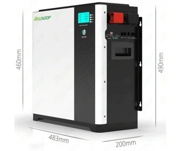 Акумуляторна батарея LFP-51100-05 Delong (LiFePO4 51,2V 100Ah 5kWh)