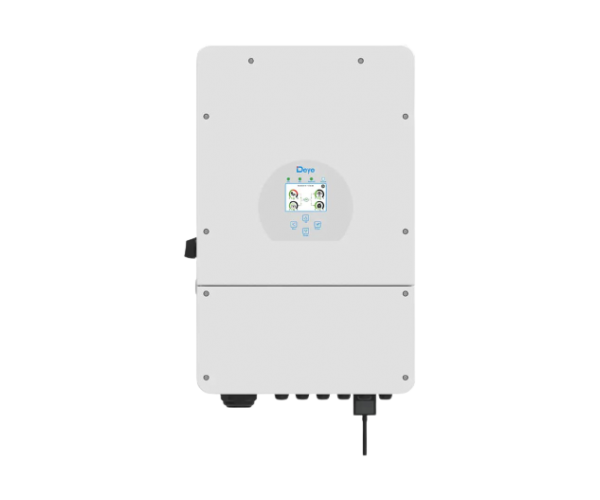 Гібридний інвертор SUN-08K-SG01LP1-EU Deye WiFi (8 kW, 1 фаза, 2 MPPT, LV)