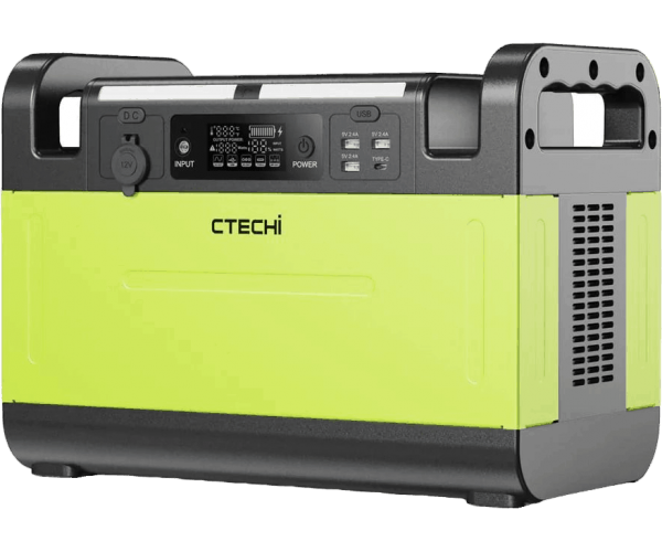 Портативна зарядна станція GT1500 Portable Power Station CTECHi (1500W 1210Wh AC220V EU)