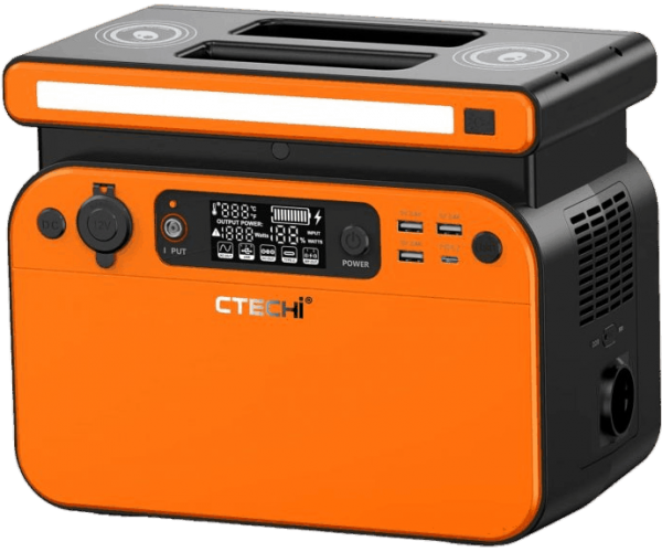 Портативна зарядна станція GT500 Portable Power Station CTECHi (500W 518Wh AC220V EU)
