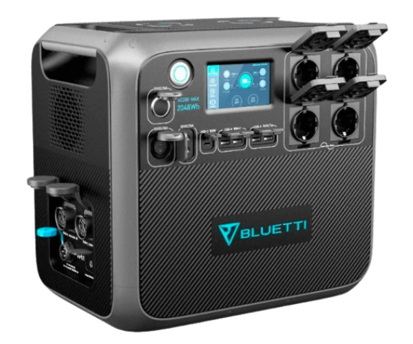 Портативна зарядна станція AC200MAX Bluetti (2200W 2048Wh AC220V EU)
