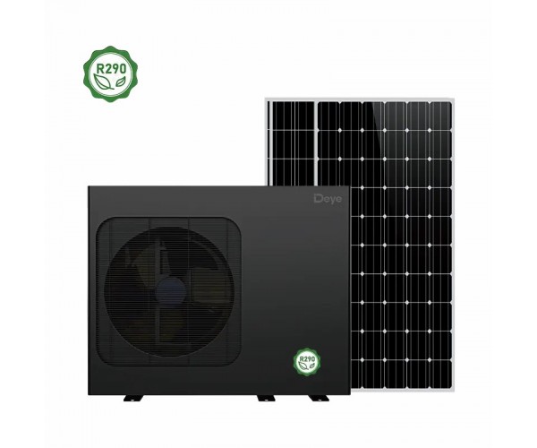 Сонячний DC інвертор тепловий насос R290 16kW повітря-вода DAWG1-ACDC-16R3EP Deye