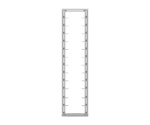 Стандартна стійка 19 дюймів, (12 шт.) 3U-HRACK Deye