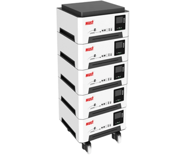 Система зберігання енергії HBP18-52484 PRO Must (51,2V 100A 5,2kW 400Ah 20,48kWh)