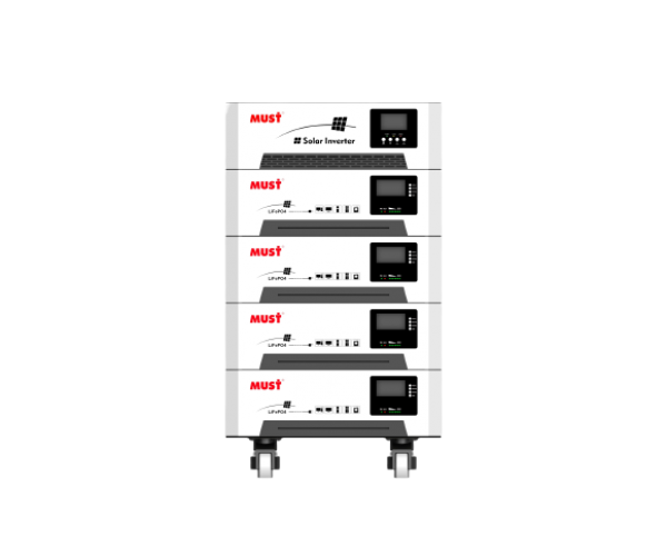 Система зберігання енергії HBP18-52484 PRO Must (51,2V 100A 5,2kW 400Ah 20,48kWh)