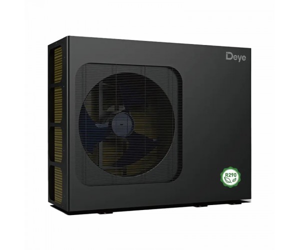 Сонячний DC інвертор тепловий насос R290 16kW повітря-вода DAWG1-ACDC-16R3EP Deye