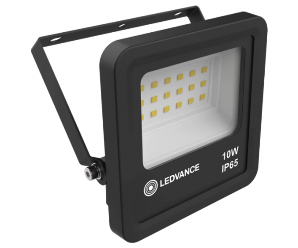LED прожектор ECOCLASS FL G2 10W 740 230V BK 4000К 900Lm 100° 132х112х31 mm 30000годин 2 роки гарантія IP65 IK06 LEDVANCE