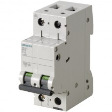 Авто выключатель 230/400V 6KA, 2-пол., c, 50A SIEMENS