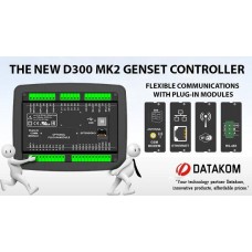 DATAKOM D-300-MK3 Багатофункціональний контролер генератора MPU + J1939