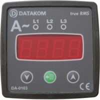 DATAKOM DA-0103 Амперметр, 3 фазы, 72x72мм