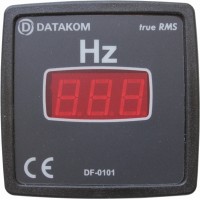 DATAKOM DF-0101 Частотомер, 1 фаза, 72x72 мм