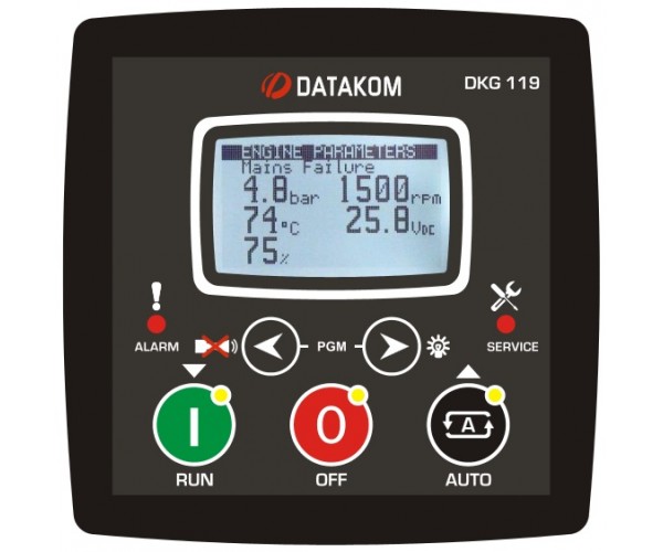DATAKOM DKG-119J Модуль ручного та дистанційного старту з портом J1939