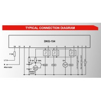 DATAKOM DKG-154 Модуль дистанционного старта (с твердотелыми выходами)