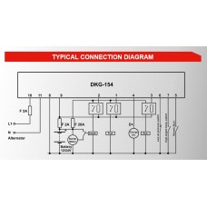 DATAKOM DKG-154 Модуль дистанційного старту (з твердотілими виходами)