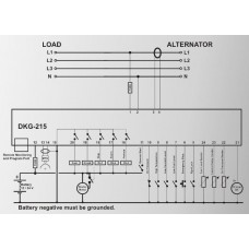 DATAKOM DKG-215 Контролер ручного та дистанційного запуску