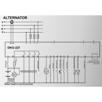 DATAKOM DKG-227 Контроллер ручного и дистанционного запуска