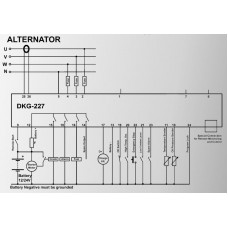 DATAKOM DKG-227 Контролер ручного та дистанційного запуску