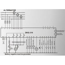 DATAKOM DKG-319-MPU Контролер ручного та дистанційного запуску