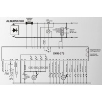 DATAKOM DKG-379-MPU-ANL Многофункциональный контроллер управления генератором постоянного тока 0-10V аналоговый выход