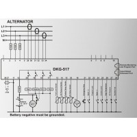DATAKOM DKG-517-CAN Контроллер ручного и дистанционного управления генератором J1939