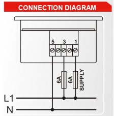 DATAKOM DV-0101 Вольтметр, 1 фаза, 96x96mm, изолированный источник питания