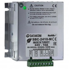 DATAKOM SBC-2410-M зарядное устройство 24V/10.0A 4 этапа зарядки 90-305 Vac