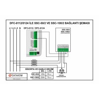 DATAKOM SSC-30-2 Твердотельный контактор для компенсации реактивной мощности, 3 фазы, 30 кВАр, 2 драйвера