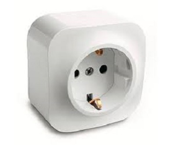 Розетка із заземленням 16 A - 250 В Forix (Quteo) (білий)