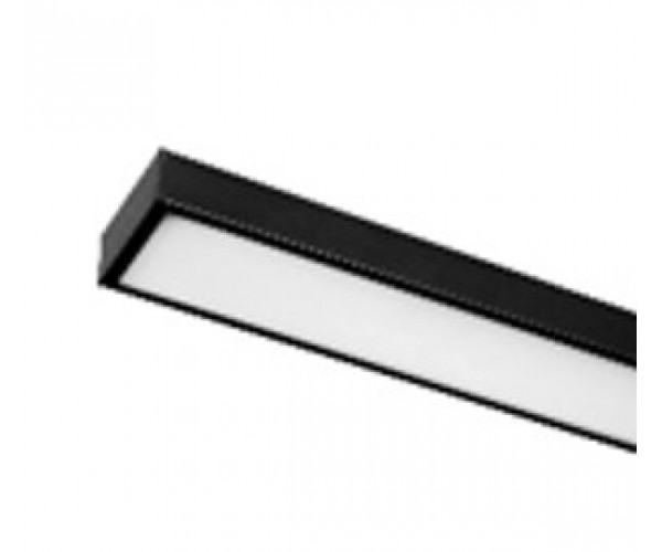 Лінійний світильник OLL WD 32W 3040L AC 220-240V IP20 4000К 1180x98x35mm гарантія 2 роки накладний чи підвісний за рахунок дод. аксесуарів (До 8 шт у лінію) чорний E