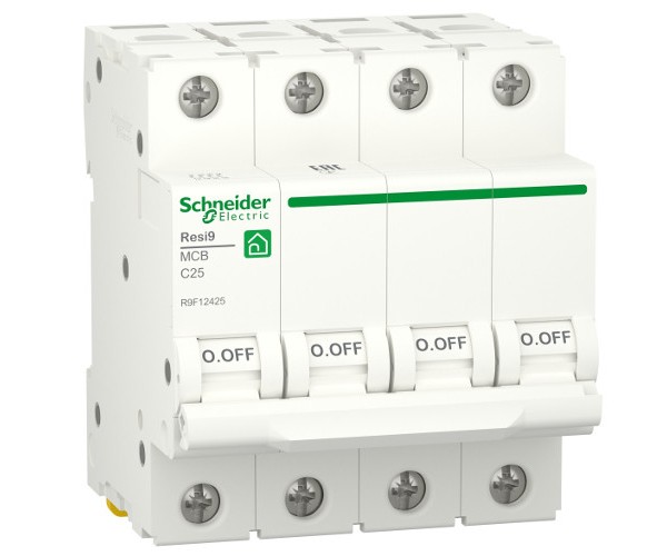 Автоматический выключатель RESI9 6kA 4P 32A C Schneider Electric