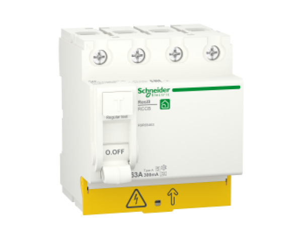 Диференціальне реле (ПЗВ) RESI9 4P 63A 300mA А-S Schneider Electric