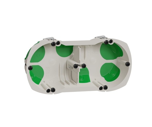 Монтажна коробка 2-місна Multifix Air Unica New